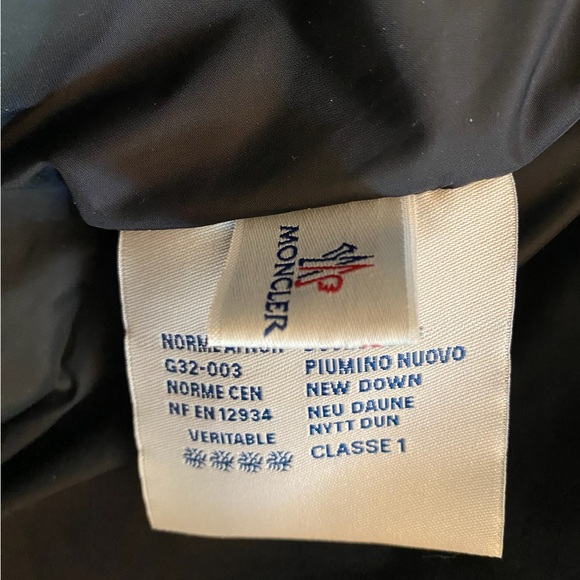 ✨ MONCLER Vis Giubotto puffer down jacket with knit wool collar - Picture 8 of 15